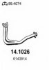 FORD 6143814 Exhaust Pipe